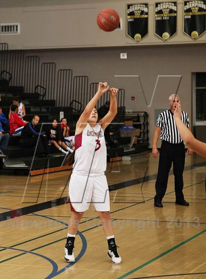Thumbnail 2 in Downey vs. Sonora (So Cal Holiday Classic) photogallery.