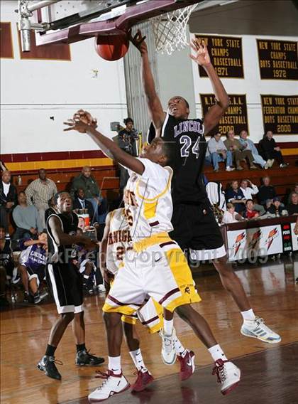 Thumbnail 1 in Mt Vernon vs. Lincoln (AA Section 1 Playoffs) photogallery.