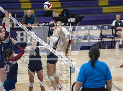 Thumbnail 1 in The Classical Academy vs Evergreen (@ Holy Family) photogallery.