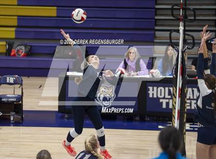 Thumbnail 2 in The Classical Academy vs Evergreen (@ Holy Family) photogallery.