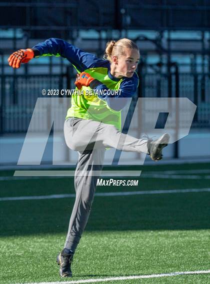 Thumbnail 3 in Crested Butte vs Bishop Machebeuf (CHSAA 2A Championship) photogallery.