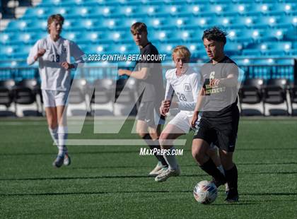 Thumbnail 3 in Crested Butte vs Bishop Machebeuf (CHSAA 2A Championship) photogallery.