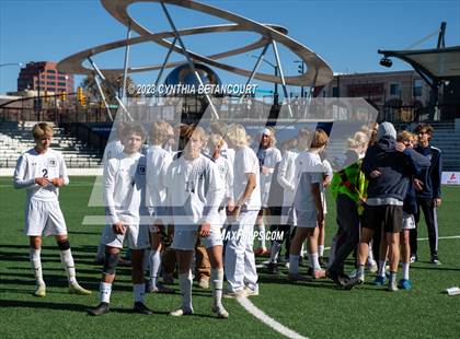 Thumbnail 1 in Crested Butte vs Bishop Machebeuf (CHSAA 2A Championship) photogallery.