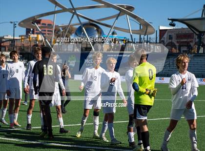 Thumbnail 1 in Crested Butte vs Bishop Machebeuf (CHSAA 2A Championship) photogallery.