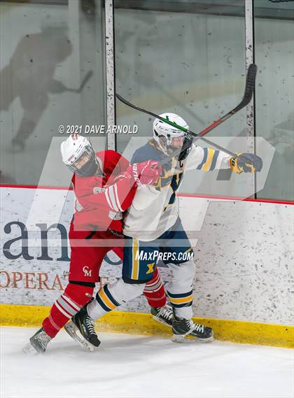 Thumbnail 3 in Catholic Memorial @ Xaverian Brothers (Catholic Conference Final) photogallery.