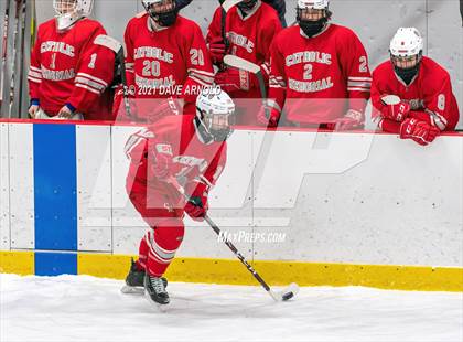 Thumbnail 2 in Catholic Memorial @ Xaverian Brothers (Catholic Conference Final) photogallery.