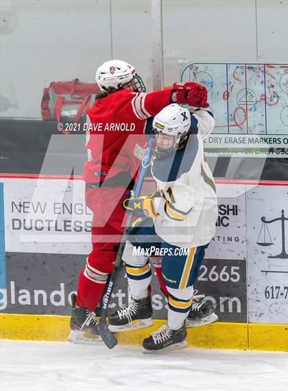 Thumbnail 3 in Catholic Memorial @ Xaverian Brothers (Catholic Conference Final) photogallery.
