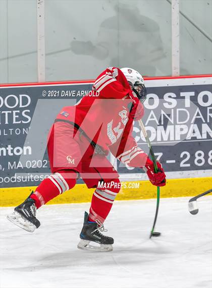 Thumbnail 1 in Catholic Memorial @ Xaverian Brothers (Catholic Conference Final) photogallery.