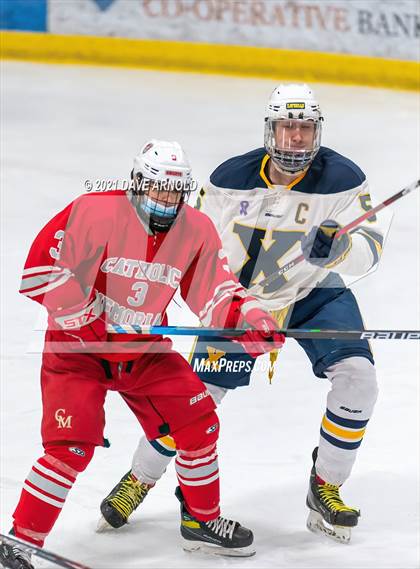 Thumbnail 2 in Catholic Memorial @ Xaverian Brothers (Catholic Conference Final) photogallery.