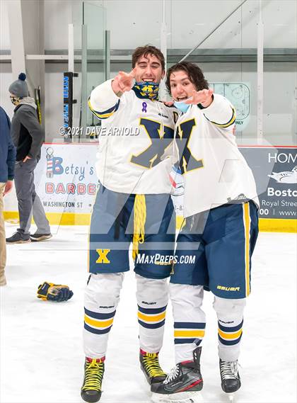 Thumbnail 2 in Catholic Memorial @ Xaverian Brothers (Catholic Conference Final) photogallery.