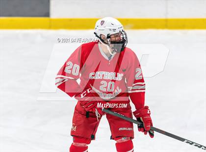 Thumbnail 3 in Catholic Memorial @ Xaverian Brothers (Catholic Conference Final) photogallery.