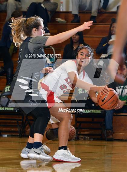 Thumbnail 3 in Sierra Canyon vs. McClatchy (St. Mary's Stockton MLK Showcase) photogallery.