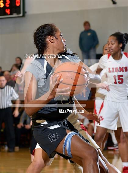 Thumbnail 3 in Sierra Canyon vs. McClatchy (St. Mary's Stockton MLK Showcase) photogallery.