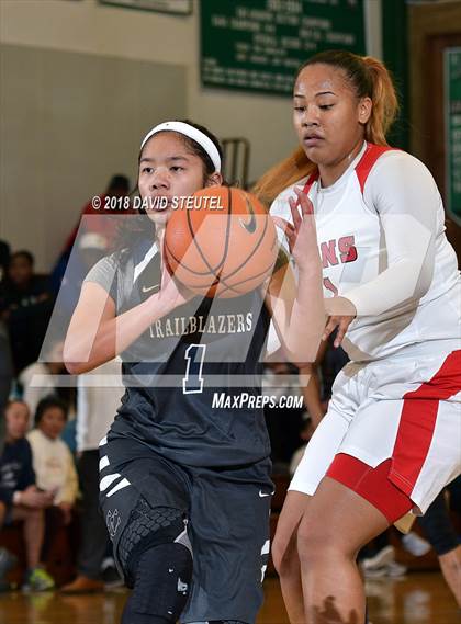 Thumbnail 2 in Sierra Canyon vs. McClatchy (St. Mary's Stockton MLK Showcase) photogallery.
