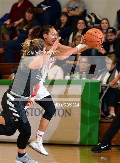 Thumbnail 1 in Sierra Canyon vs. McClatchy (St. Mary's Stockton MLK Showcase) photogallery.