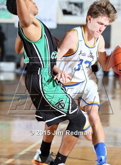 Thumbnail 2 in Tampa Catholic vs. Charlotte (City of Palms Classic) photogallery.
