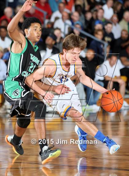 Thumbnail 3 in Tampa Catholic vs. Charlotte (City of Palms Classic) photogallery.