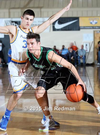 Thumbnail 2 in Tampa Catholic vs. Charlotte (City of Palms Classic) photogallery.