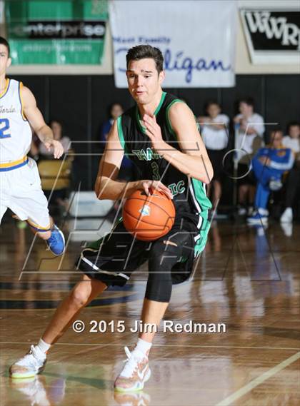 Thumbnail 1 in Tampa Catholic vs. Charlotte (City of Palms Classic) photogallery.