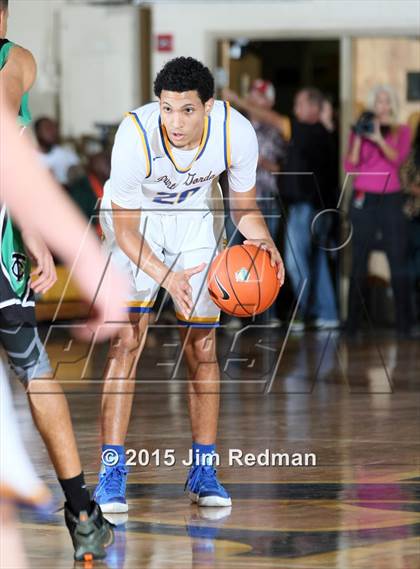 Thumbnail 2 in Tampa Catholic vs. Charlotte (City of Palms Classic) photogallery.