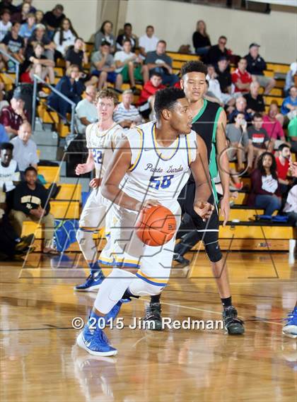 Thumbnail 2 in Tampa Catholic vs. Charlotte (City of Palms Classic) photogallery.