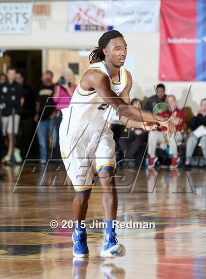 Thumbnail 3 in Tampa Catholic vs. Charlotte (City of Palms Classic) photogallery.