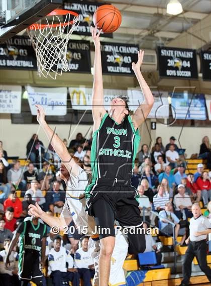 Thumbnail 3 in Tampa Catholic vs. Charlotte (City of Palms Classic) photogallery.