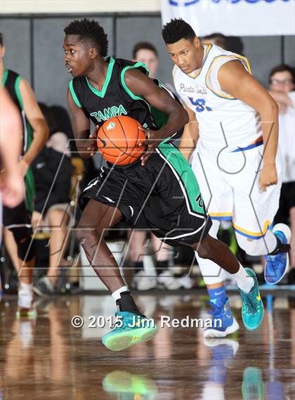 Thumbnail 1 in Tampa Catholic vs. Charlotte (City of Palms Classic) photogallery.