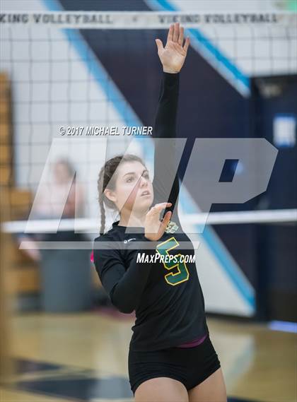 Thumbnail 2 in Maria Carrillo vs. Woodcreek (Viking Classic Tournament) photogallery.