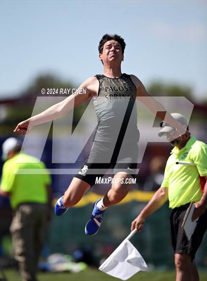 Thumbnail 3 in CHSAA State Championships (Long Jump) photogallery.