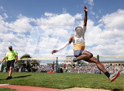 Thumbnail 3 in CHSAA State Championships (Long Jump) photogallery.