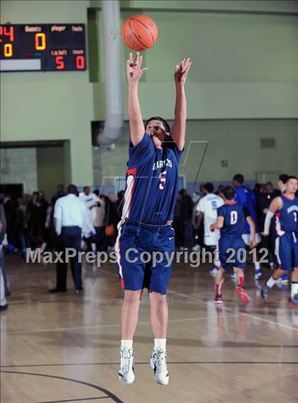 Thumbnail 2 in El Camino Real vs. Garfield (CIF LACS D2 Final) photogallery.