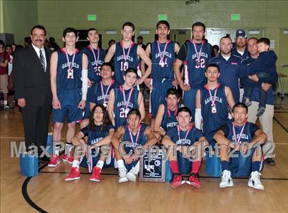 Thumbnail 3 in El Camino Real vs. Garfield (CIF LACS D2 Final) photogallery.