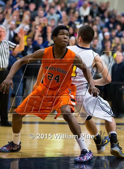 Thumbnail 2 in Highland vs. Marlboro Central (Section 9 Class B Final) photogallery.