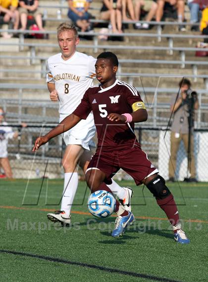 Thumbnail 2 in Mount Vernon vs. Midlothian (VHSL Semifinal) photogallery.