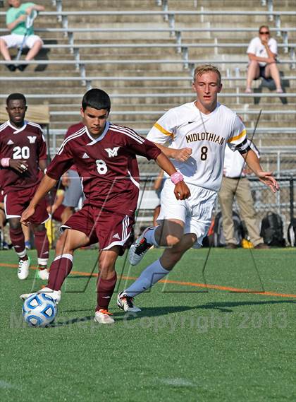 Thumbnail 2 in Mount Vernon vs. Midlothian (VHSL Semifinal) photogallery.