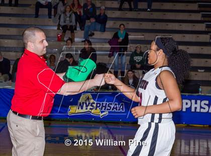 Thumbnail 2 in Ossining vs. Bethlehem Central (NYSPHSAA Class AA Semifinal) photogallery.