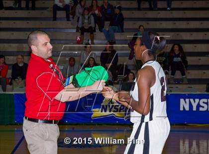 Thumbnail 2 in Ossining vs. Bethlehem Central (NYSPHSAA Class AA Semifinal) photogallery.