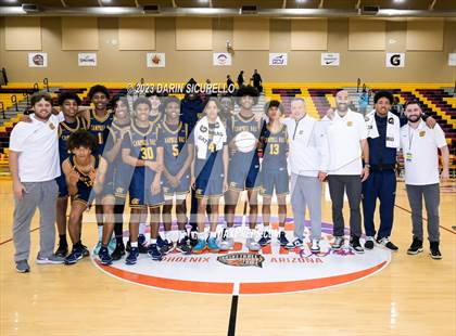 Thumbnail 1 in Basha vs. Campbell Hall (Hoophall West Invitational) photogallery.