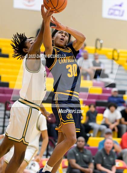 Thumbnail 3 in Basha vs. Campbell Hall (Hoophall West Invitational) photogallery.
