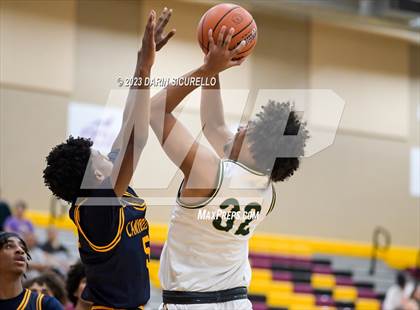 Thumbnail 1 in Basha vs. Campbell Hall (Hoophall West Invitational) photogallery.