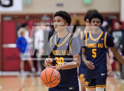 Thumbnail 1 in Basha vs. Campbell Hall (Hoophall West Invitational) photogallery.