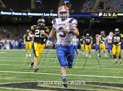 Thumbnail 2 in University Lab vs. Parkview Baptist (LHSAA 3A Final) photogallery.
