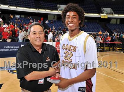 Thumbnail 1 in Oaks Christian vs. Buckley (CIF SS 4A Final) photogallery.