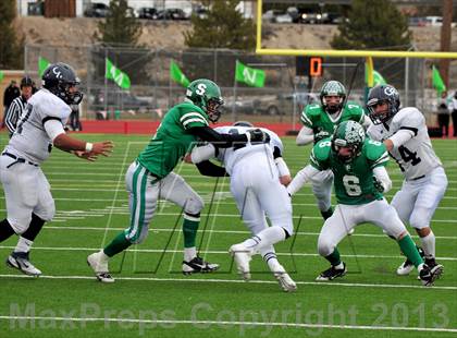 Thumbnail 2 in Farmington vs. Goddard (NMAA Class 4A Final) photogallery.