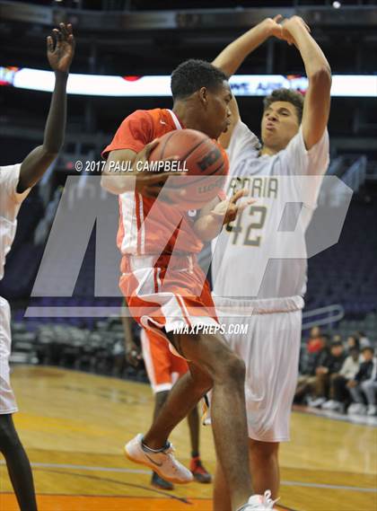 Thumbnail 2 in Moon Valley vs Peoria (Hoopin It Up At The Arena) photogallery.