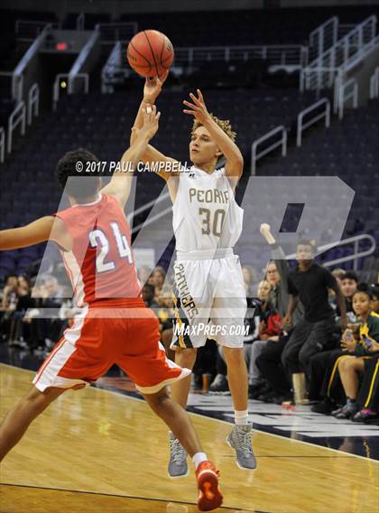 Thumbnail 1 in Moon Valley vs Peoria (Hoopin It Up At The Arena) photogallery.