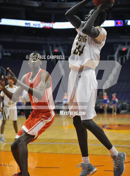 Thumbnail 2 in Moon Valley vs Peoria (Hoopin It Up At The Arena) photogallery.