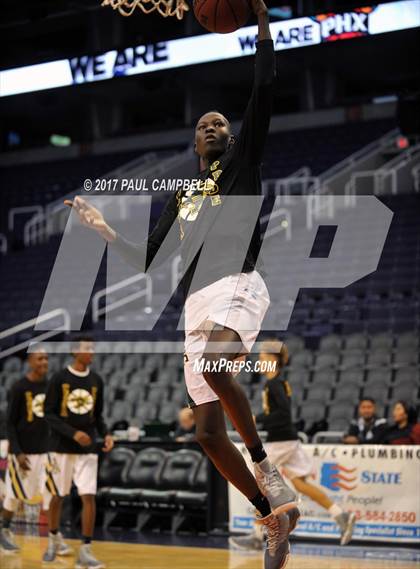 Thumbnail 2 in Moon Valley vs Peoria (Hoopin It Up At The Arena) photogallery.
