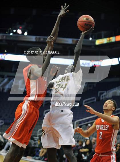 Thumbnail 1 in Moon Valley vs Peoria (Hoopin It Up At The Arena) photogallery.